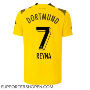 Borussia Dortmund Giovanni Reyna #7 Tredje Matchtröja 2022-23 Kortärmad